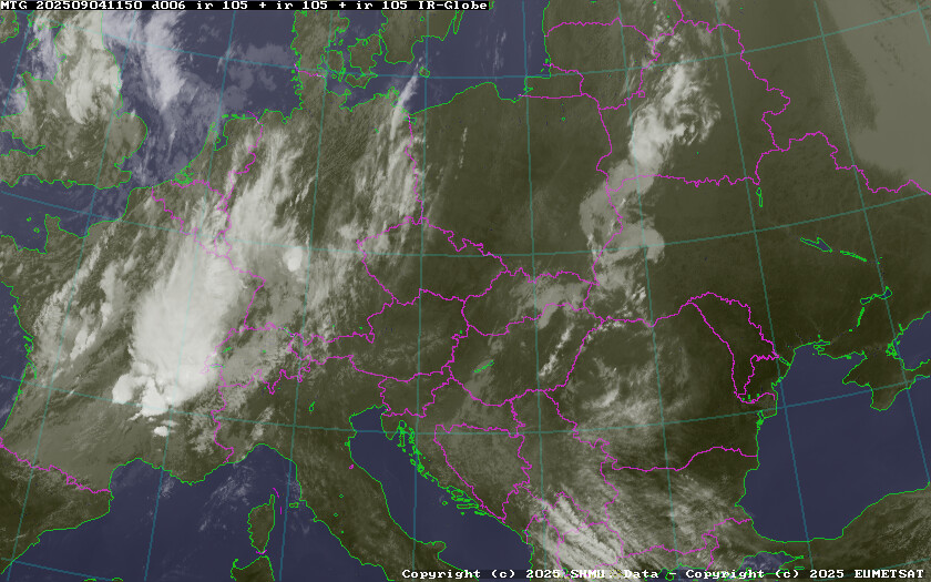 Stredná Európa – infra kompozit - SHMÚ.sk